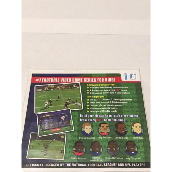 Wii: Backyard NFL Football 09 (Mint) - Picture 3 of 5